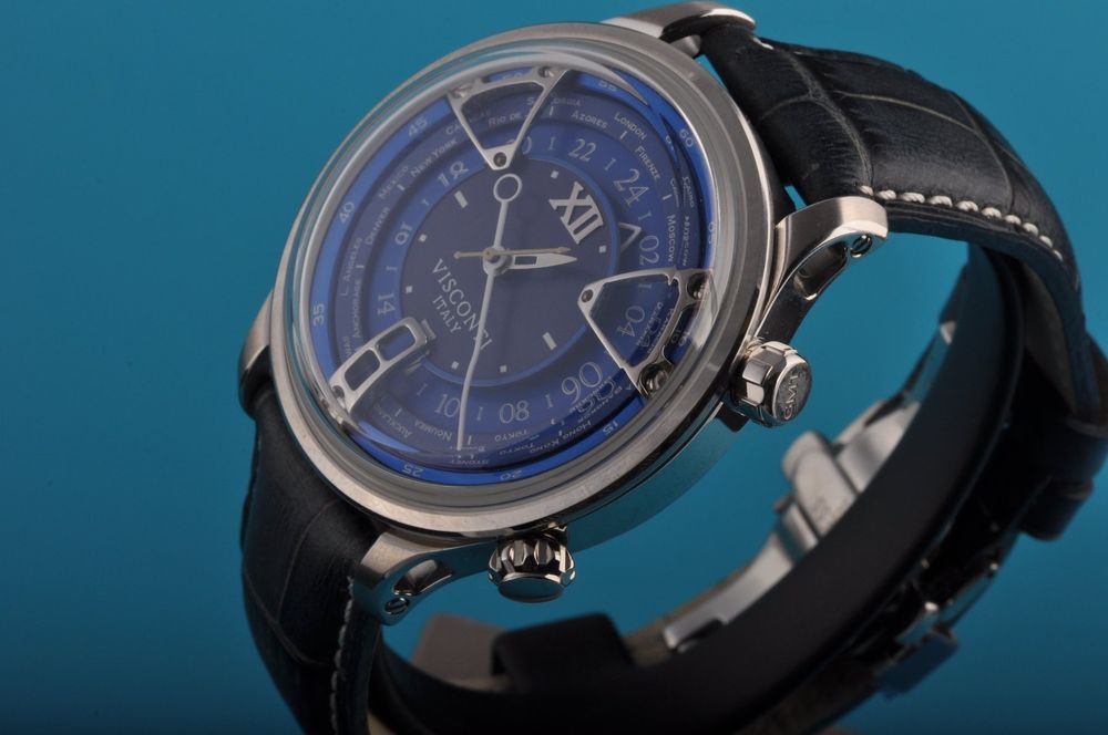 Visconti Opera GMT World Time Blue – KW23-13