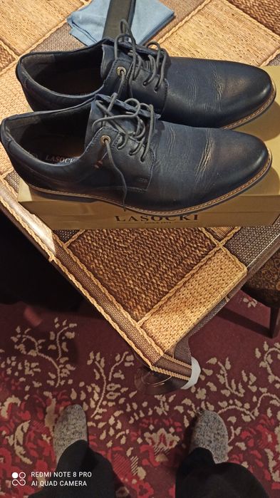 Обувки lasocki..for men! Естествена кожа!