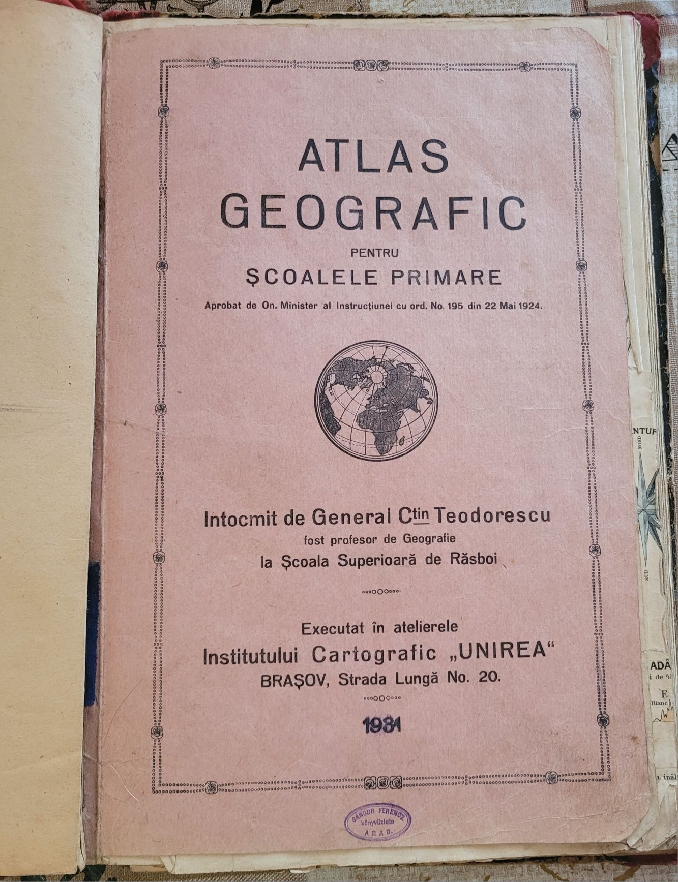 Atlas geogafic  ..
