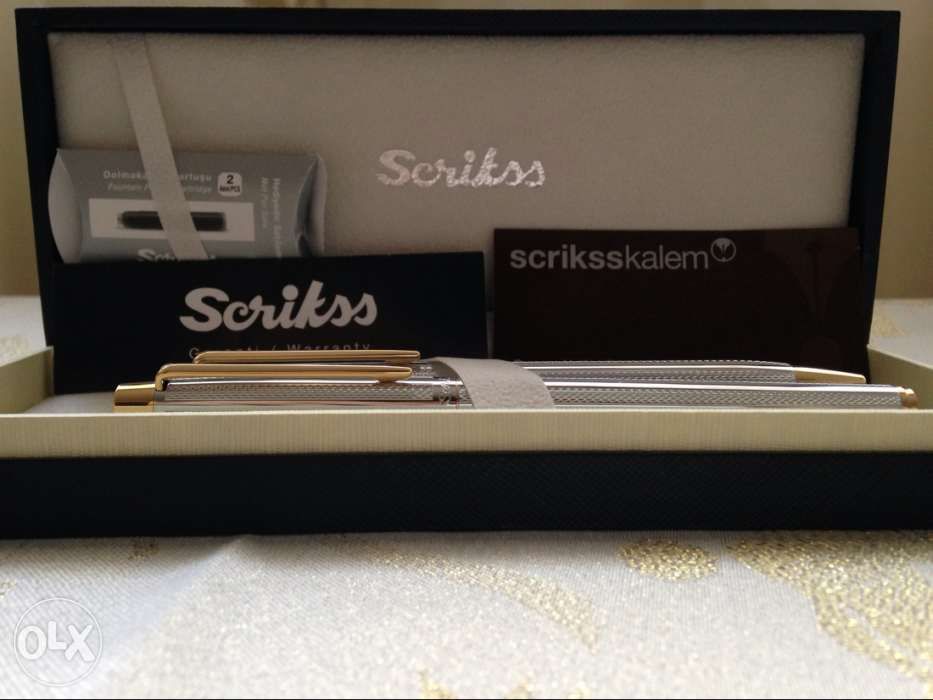set instrumente de scris de lux Scrikss