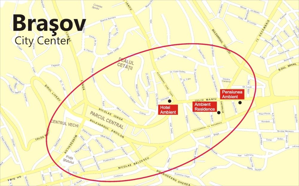 Cazare in Brasov, 3* sau 4* sau 5* / Acceptam Tichete de Vacanta