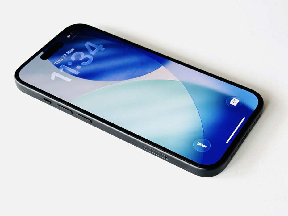 НОВ! Iphone 15 128GB Black 100% Батерия! Гаранция 6 месеца