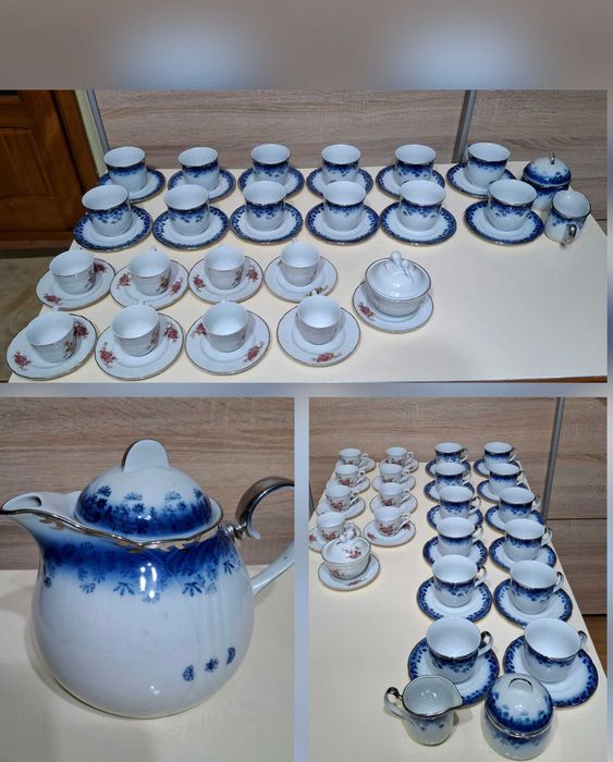 Set ceai/cafea portelan anii '80