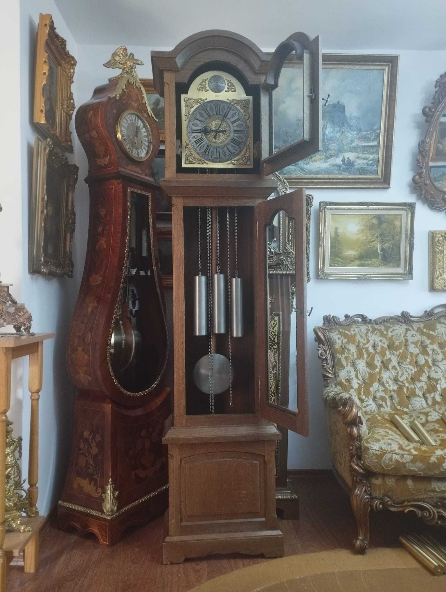Ceas pendula de podea Urgos anii 70 cu pendul