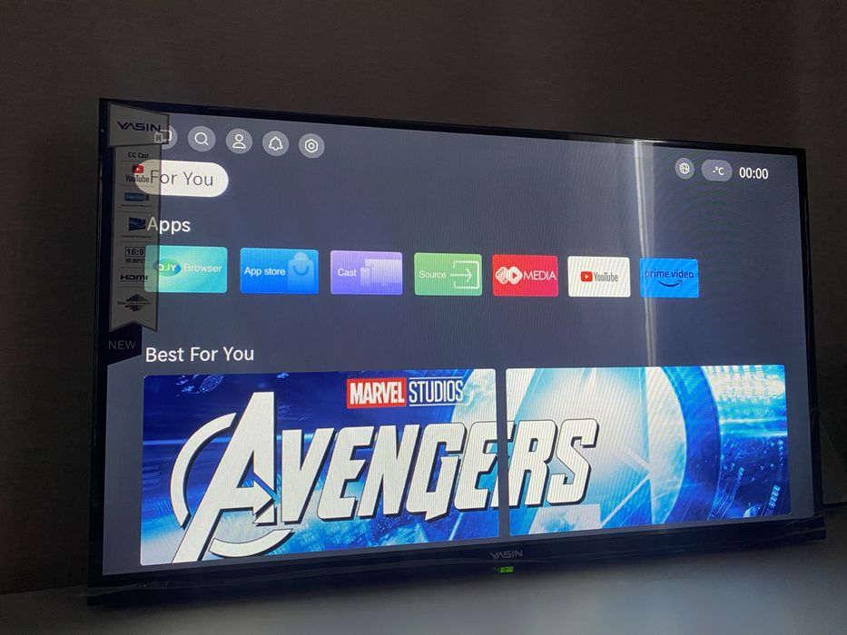 Новый телевизор YASIN