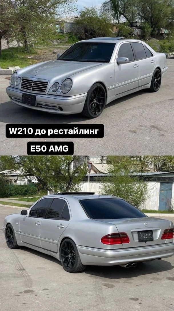 Бампер передний Мерседес w210 AMG "Аналог"