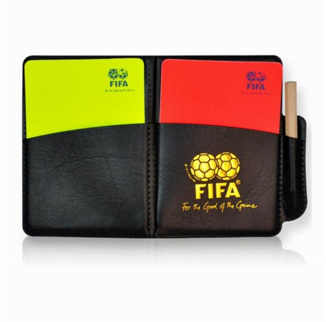Судейские карточки для футбола FIFA (Карточки для футбола)