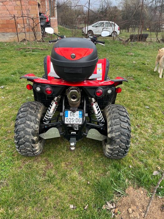 Atv 4x4 tgb targhet550 2014/acte/servo