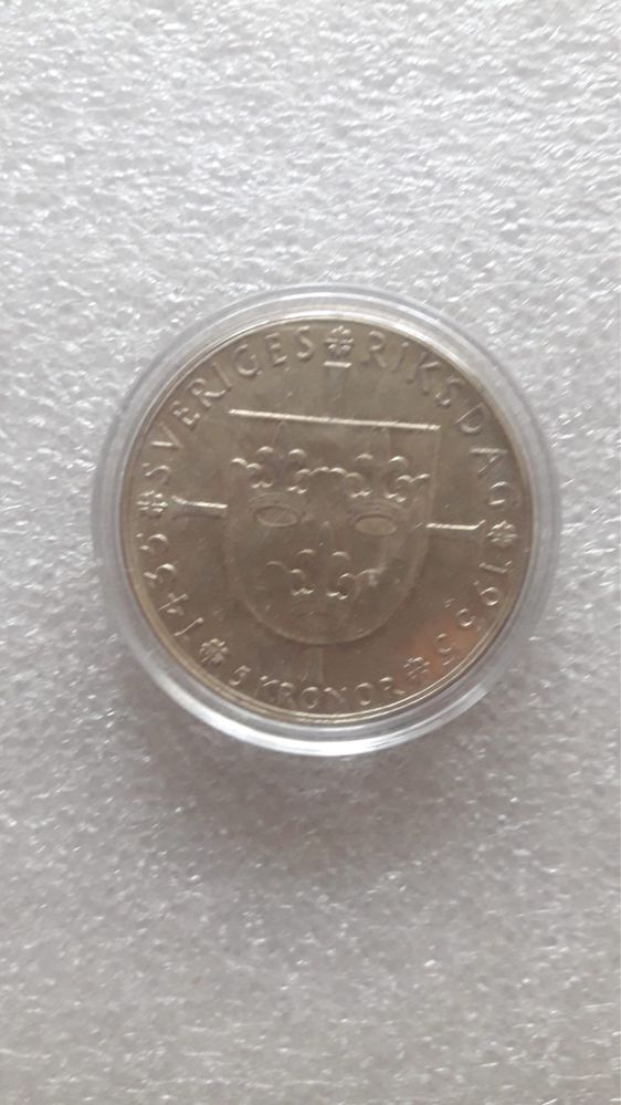 Moneda 5 coroane 1935 Suedia