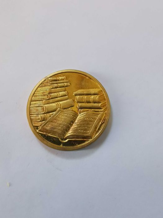 Позлатени коледни/новогодишни  късмети/монети за баница