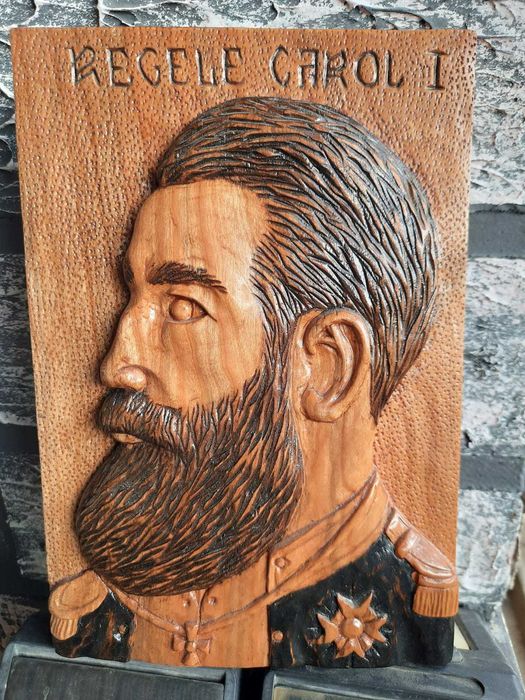 Sculptură unicat - Regele Carol I !!!