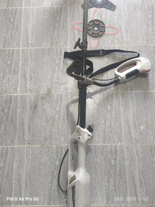 Триммер электрический газонокосилка