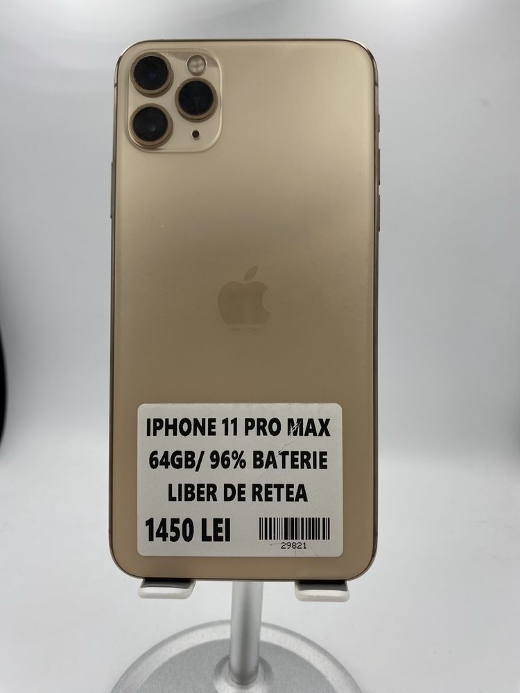 Iphone 11 Pro Max 64GB/96% BATERIE #29821