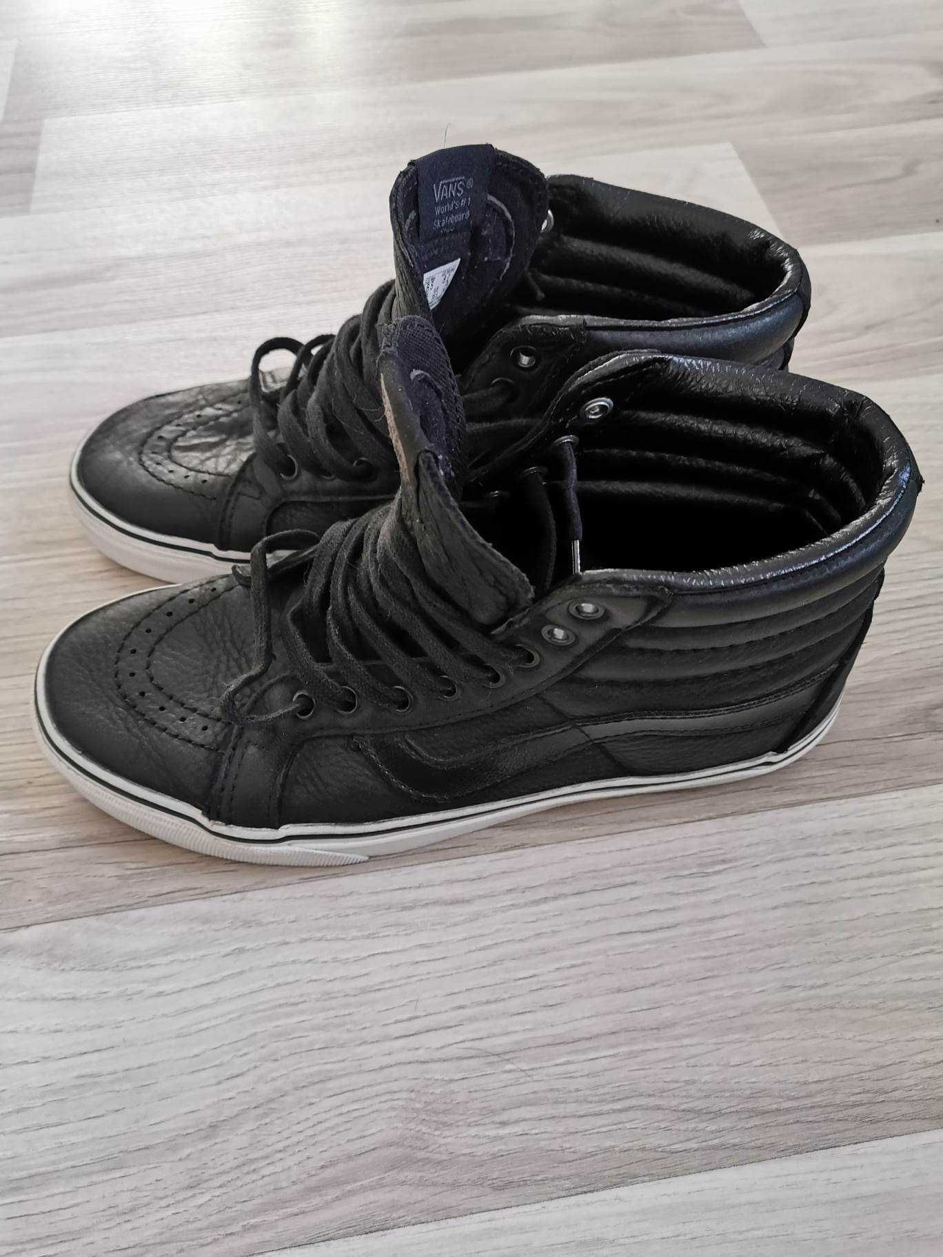 tenisi VANS SK8-HI REISSUE (PREMIUM LEATHER), marime 38.5, unisex