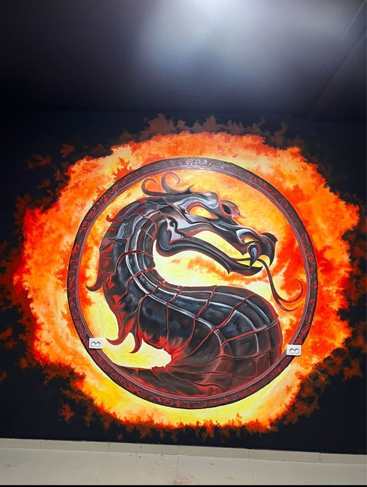 Роспись стен любой  сложности и стиля