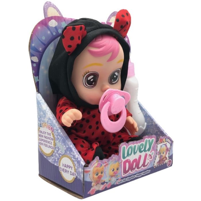 Papusa bebelus plangacios, Lovely Doll