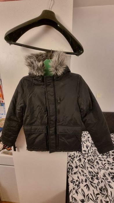 Детско зимно яке с качулка