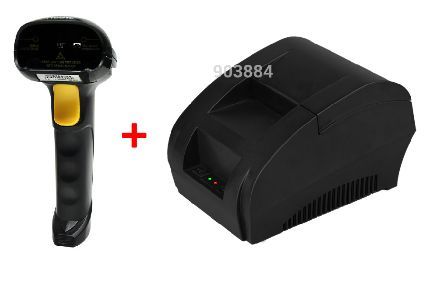 НОВЫЙ термо принтер чеков + сканер штрих кодов Xprinter