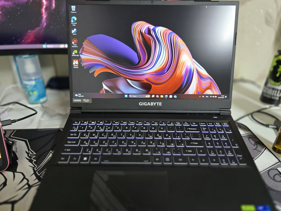 Продам ноутбук GIGABYTE G5 MF5 RTX4050 6G i7-13620H