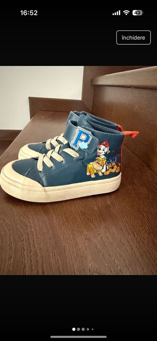 Papuci H&M marimea 26 Paw Patrol