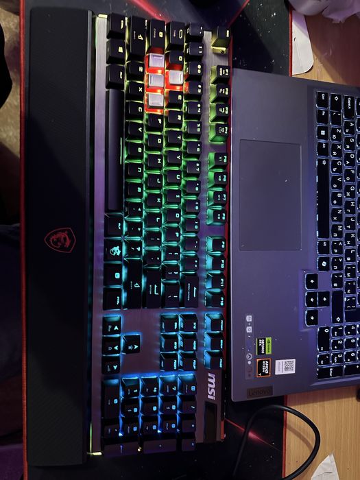 Msi vigor gk80 чисто нова