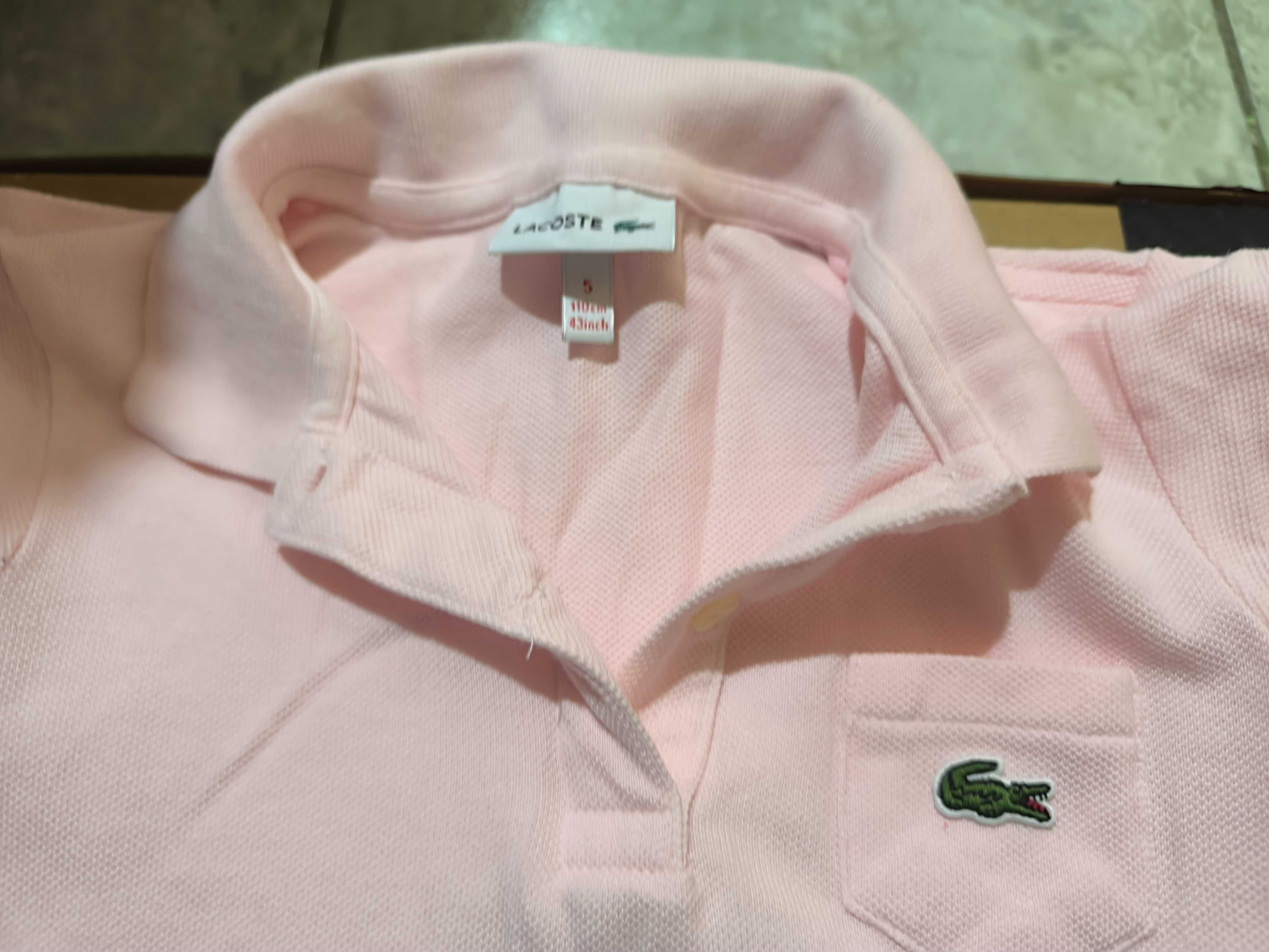 Tricou lung Lacoste - Fetita