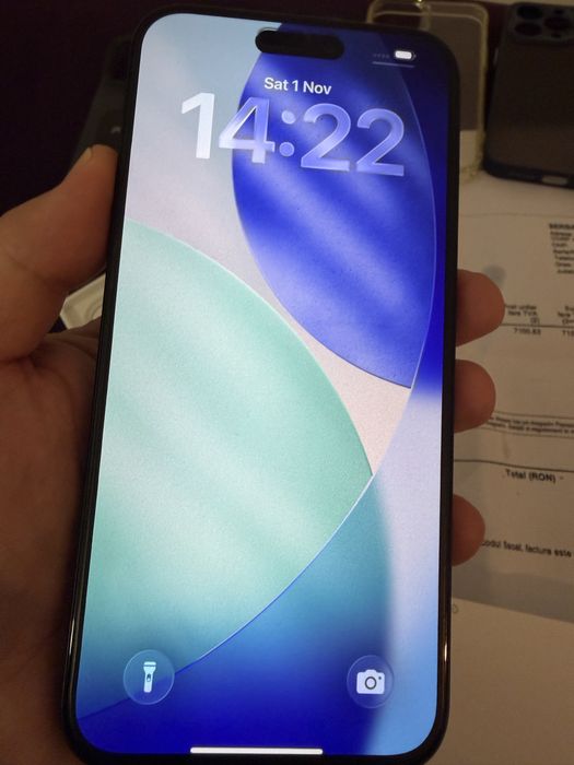 Iphone 15 pro max 512GB blue liber impecabil garantie valabila