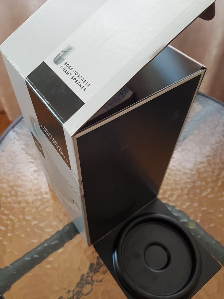 Bose wifi portable home speaker silver