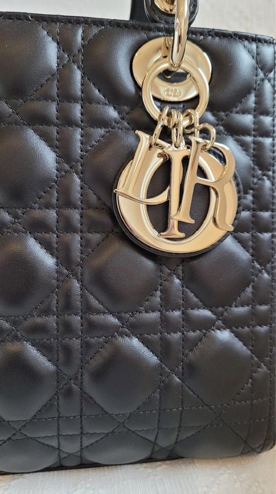 Dior lady medium чанта
