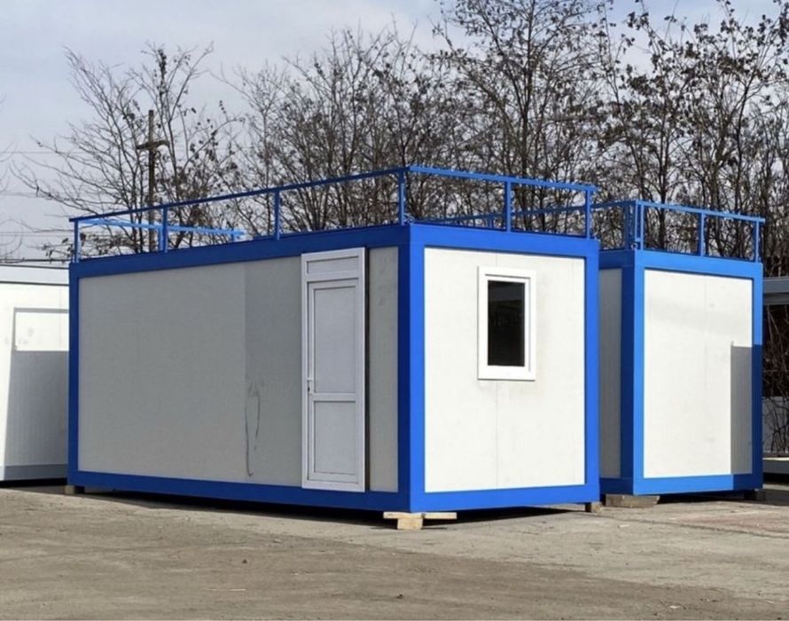 Container containere modulare birou dormitor magazie santier paza