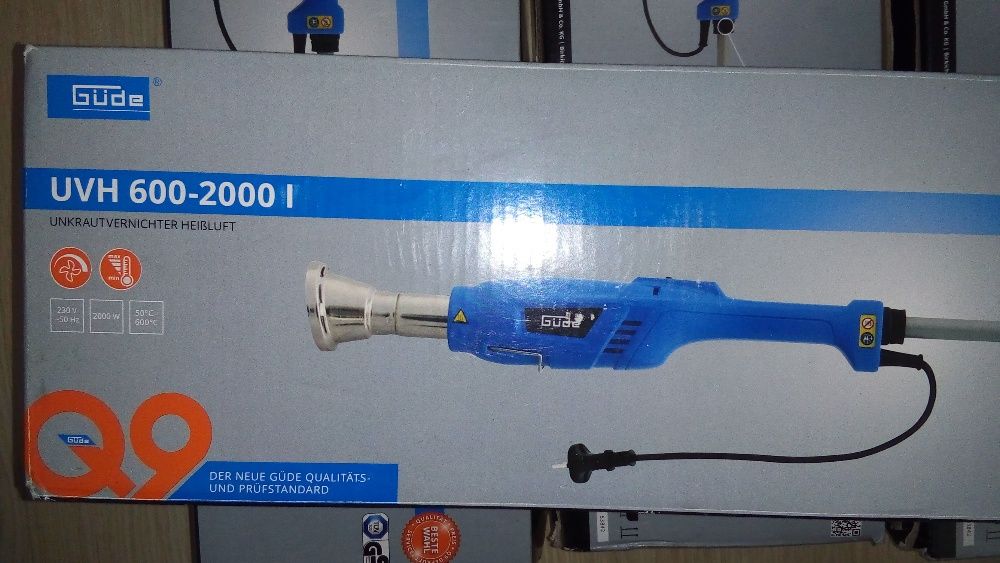 Електрически уред за убиване на плевели Güde UVH 600-2000
