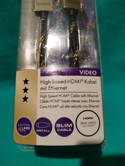 Cablu HDMI-SCHWAIGER de mare viteză