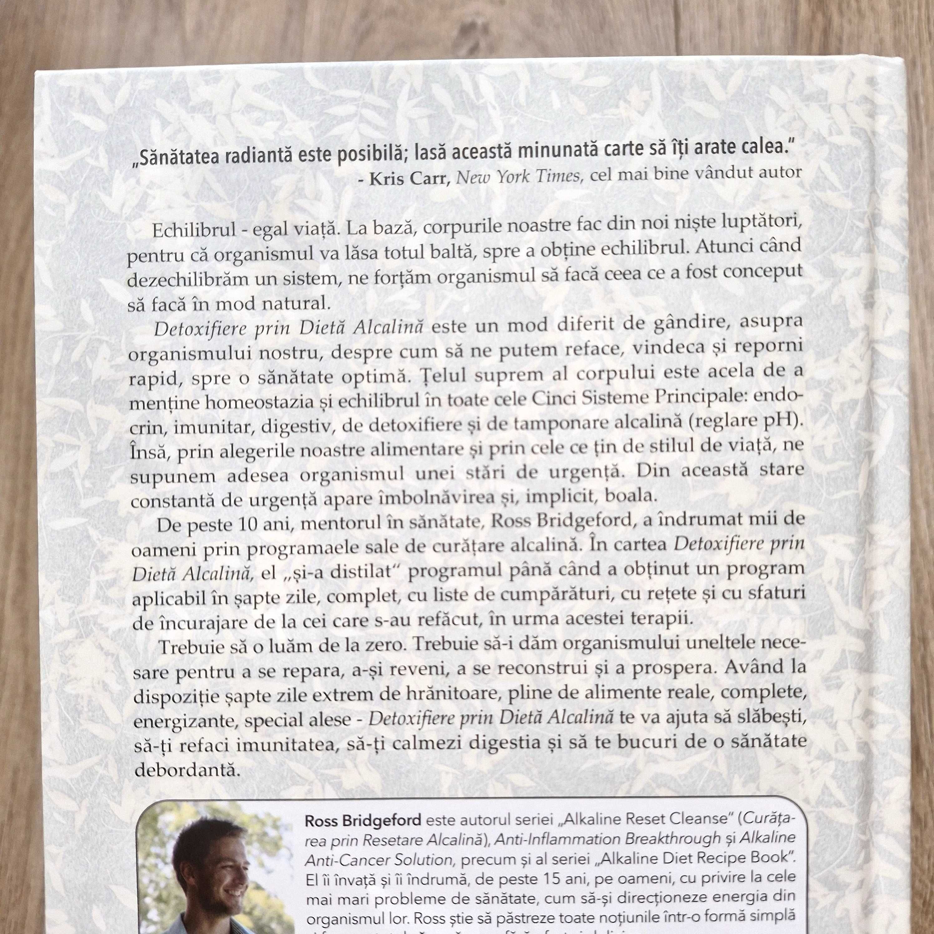 Carte noua - Detoxifiere prin dieta alcalina