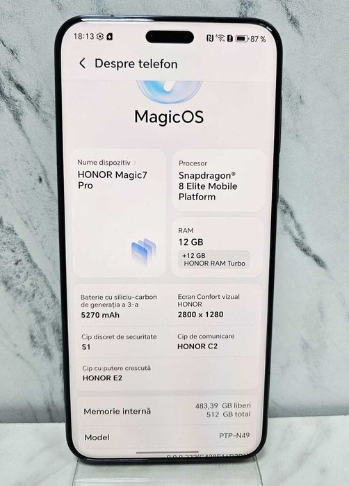 Honor Magic 7 Pro 512/12 GB Zeus Amanet 65673