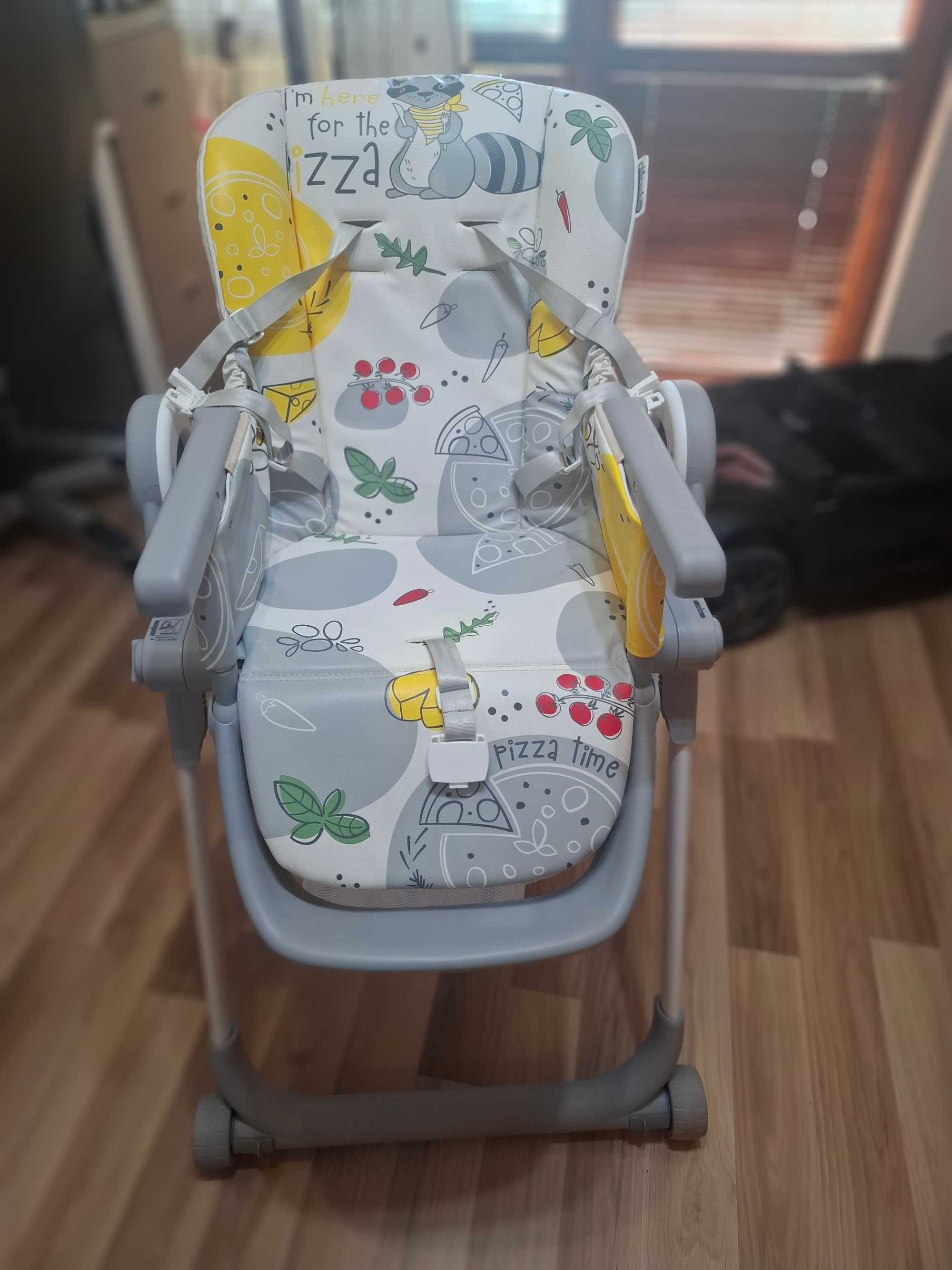 Детско столче за хранене CHIPOLINO MASTER CHEF Сиво
