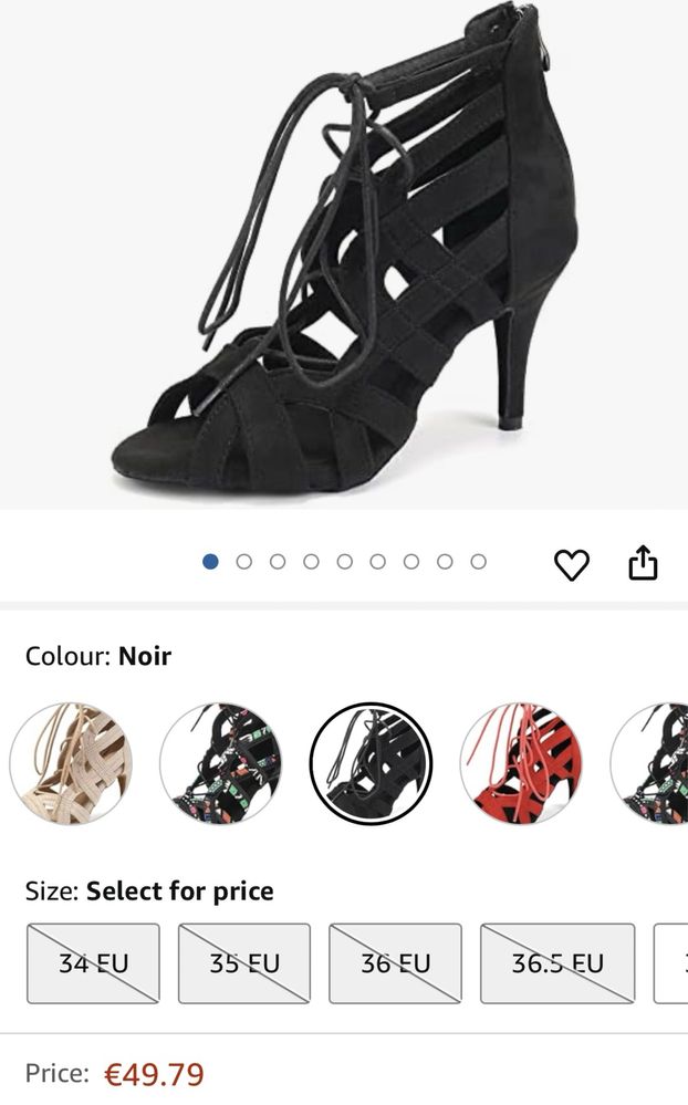 Pantofi de dans latino / sandale / botine