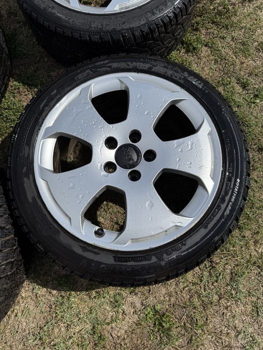 Audi 17 5x112 джанти със нови зимни гуми