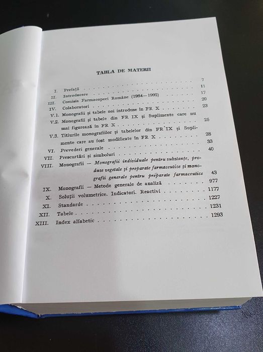 FARMACOPEEA Romana Editia a X-a