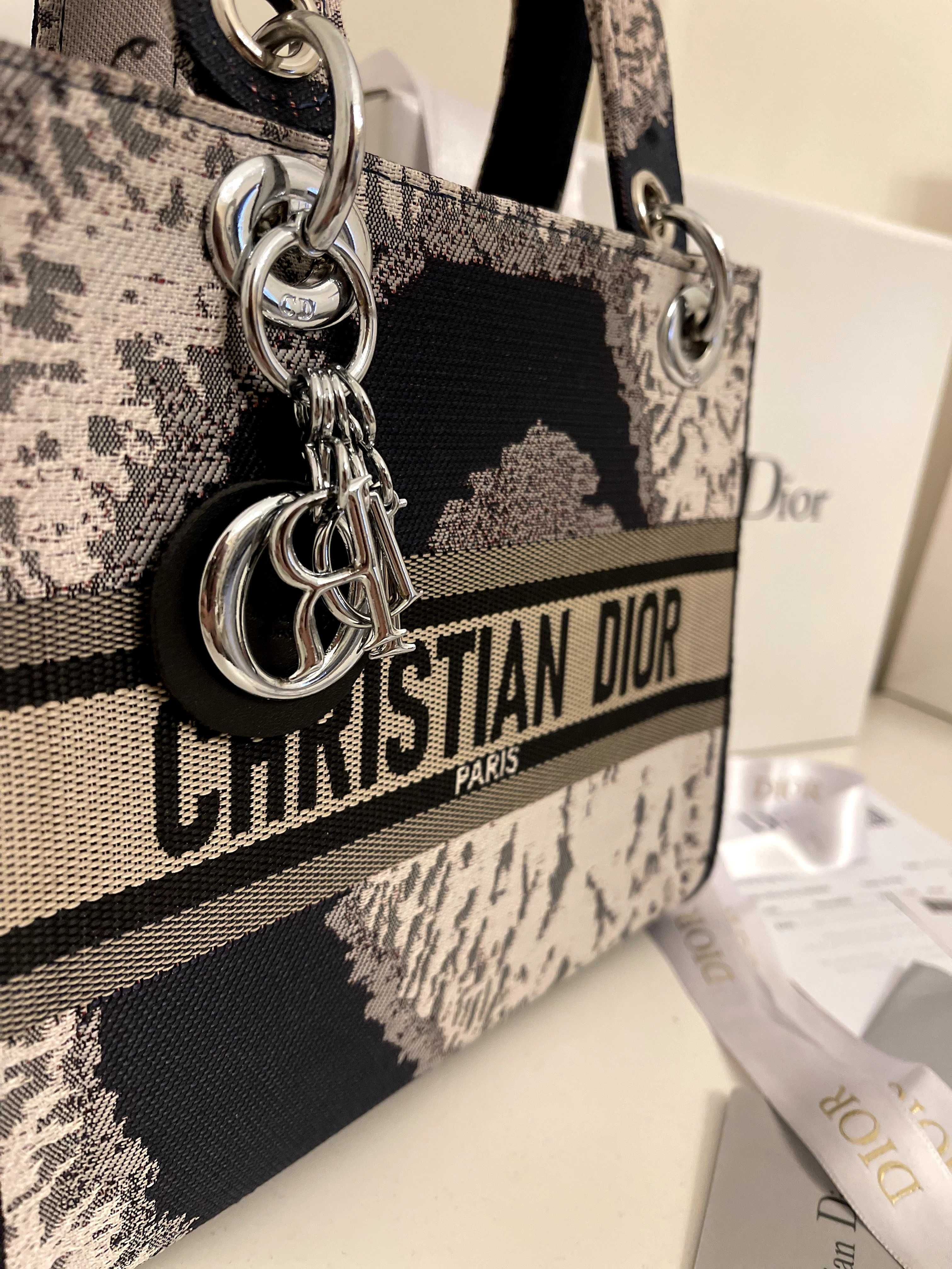 Poșetă/Geantă Christian Dior MEDIUM LADY D-LITE BAG