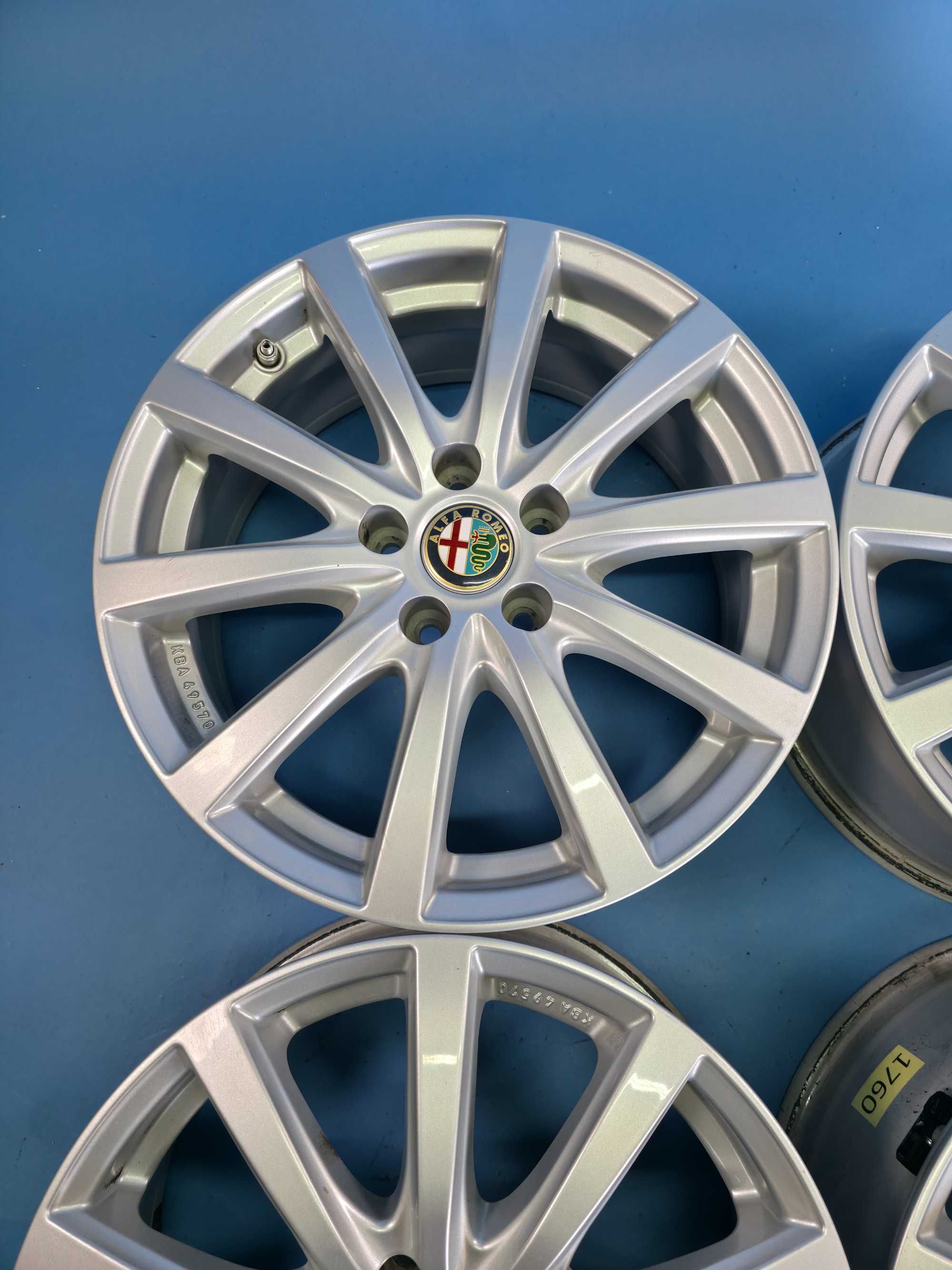 Jante Aliaj 5x110 17'' - Alfa Romeo 159 / Giulietta 7J ET 40 !