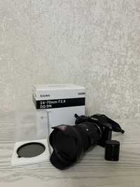 Продаю свою камеру Sony A7R3 с объективом Sigma 24-70 Art 2.8