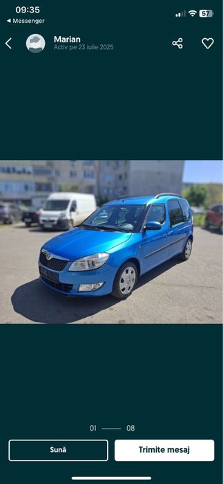 Se vinde Skoda Roomster