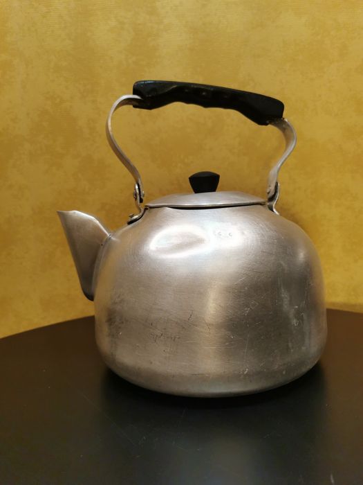 Чайник из СССР. Алюминиевый. Раритет. Коллекция.