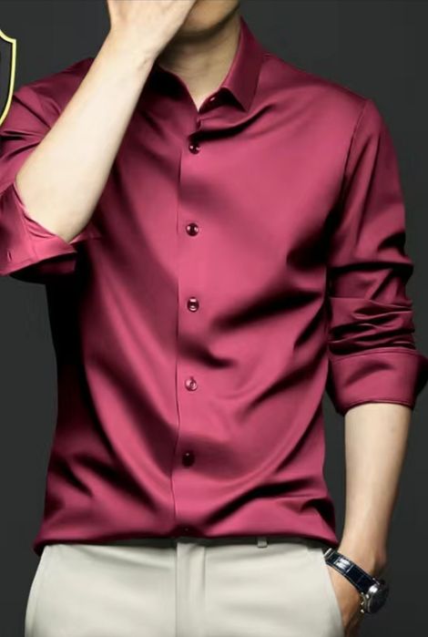 Новая рубашка с длинными рукавами