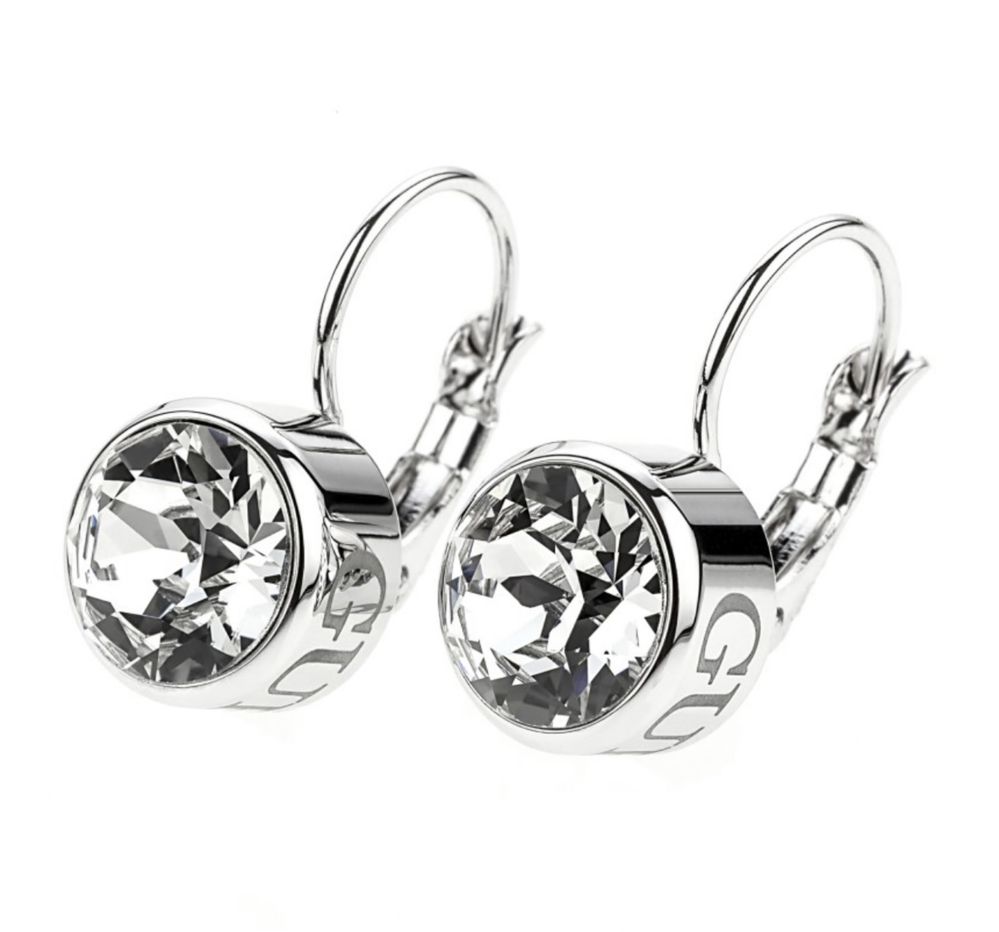 Сваровски обеци Guess,Сребрист