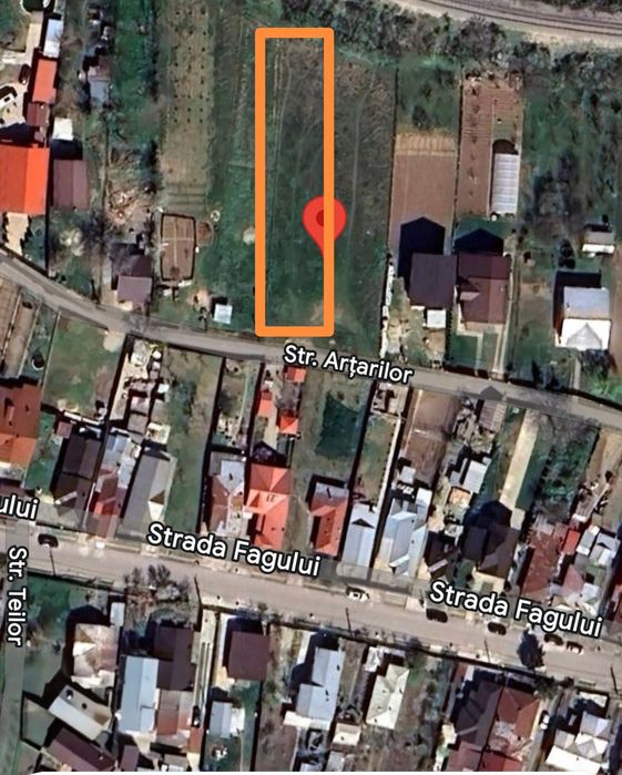 Brazii de Jos, 1200m teren intravilan cu utilitati, pt 2 case