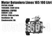 Motor Betoniera 850w Bobinaj Cupru + LIVRARE GRATUITA CS
