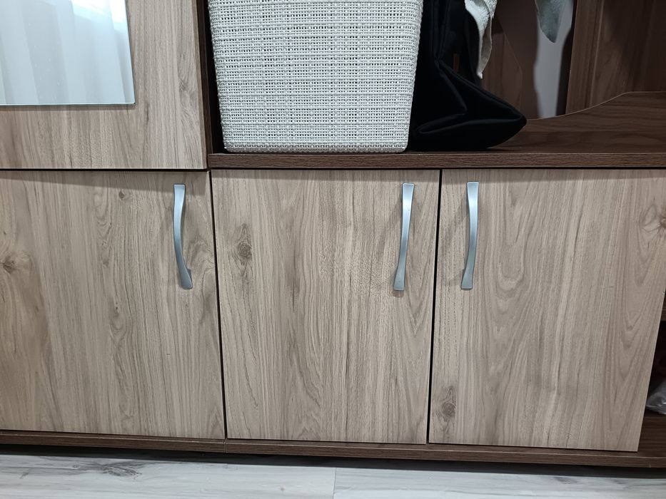 Портманто с огледало и закачалка