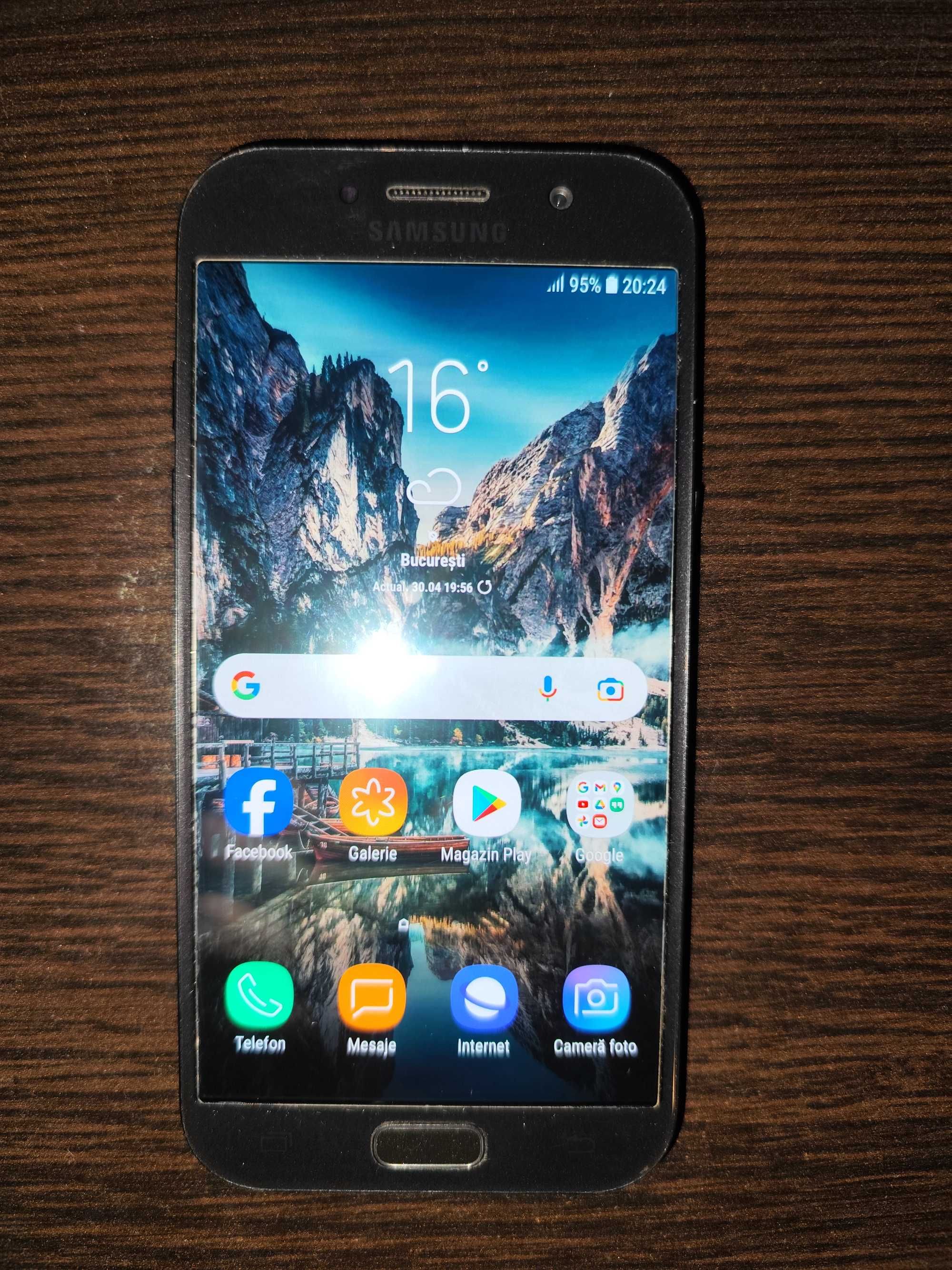 Telefon mobil Samsung Galaxy A5 (2017), Dual SIM, 32GB, 4G, Black