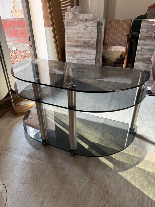 Стеклянная тумба под тв и не только